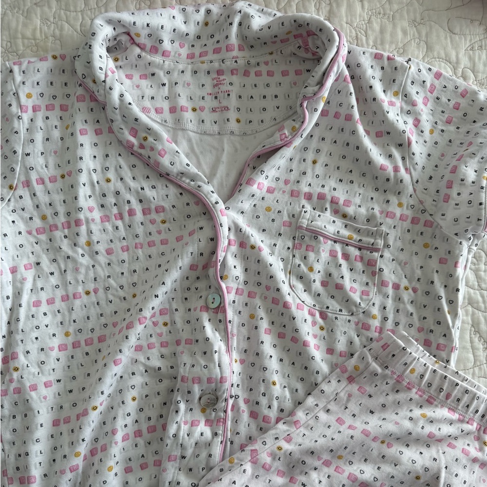 Roller Rabbit x Little Words Project Pajama Set